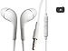 Samsung EHS330 Stereo Handsfree Headset Flat Wired Dual Earbuds With Microphone for Smartphones & Tablets Bundle with Accessory Case