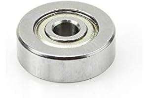 Amana Tool - 47700 Steel Ball Bearing Guide 1/2 Overall Dia x 1/8 Inner Dia x 11/64 Height