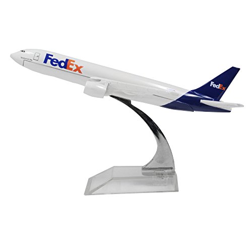 FEDEX Boeing 777 Federal Alloy Metal Airplane Models Child Birthday Gift