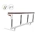 Bed Rail Safety Guard for Toddler, Elderly,Seniors, Adults, Kids Folding Bed Assist Handle Hospital Railing Bumper Bar (Light Dark Red)