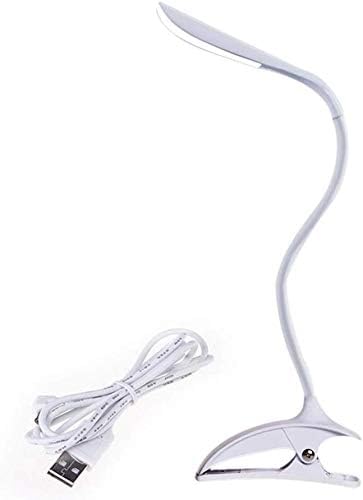 USB Led Table Lamp with Clip Flexible Desk Lamp Eye Protection 14Leds for Bedside Book Reading Study Office Work Kids Night Light Multicolor