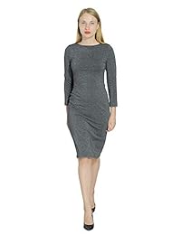 Marycrafts - Vestido de cóctel para mujer con purpurina