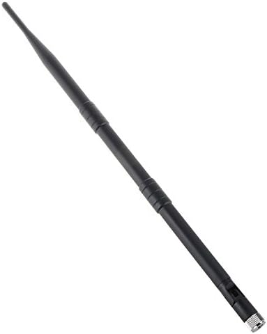 LoveCam 1 x 9dBi 2.4GHz WiFi RP-SMA Antenna for D-Link: DI-514, DI-524, DI-614, DI-624, DI-624M, DI-713, DI-714, DI-714Plus, DI-824VUP, DIR-601, DIR-615, DIR-625, DIR-628, DIR-632, DIR-655, DIR-825