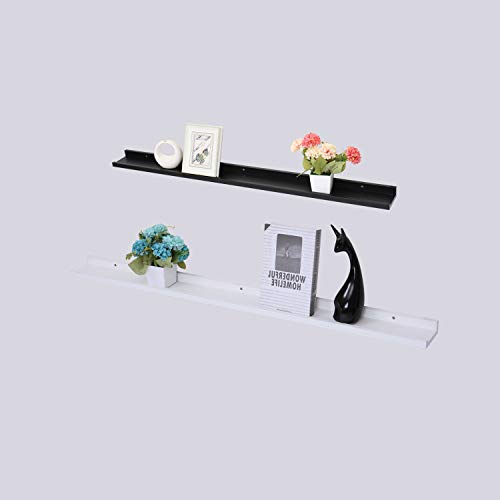 image for love furniture Set of 2 Picture Ledge Floating Frame Shelves Wall Shel