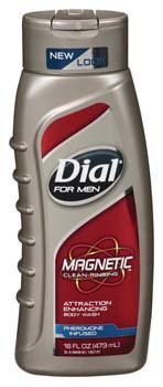 Dial Body Wash for Men, Magnetic Clean Rinse, 16 Ounce (Pack of 6)