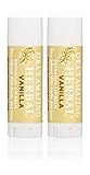 Therapeutic Intensive Lip Repair Treatment Balm 2 pak - All Natural Vanilla, Herbal Infused, BPA And Paraben Free, No Synthetic Fragrances, Ora's Amazing Herbal