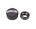 OP/TECH USA 7801054 Fold-Over Neoprene Lens Pouch – Durable Camera Lens Case with No-Lose Lid – 304 (Black)