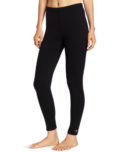 Duofold Women's Heavy Weight Double Layer Thermal Leggings, Black, Small - Thumbnail 4