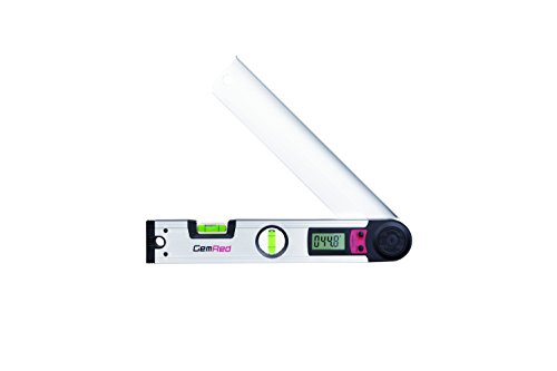 GemRed 82306 Digital Angle Finder (Angle Finder with Level Bubble)