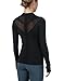 IntelliSkin Women's Newest Foundation Long Sleeve - Ultimate Posture Correcting Long Sleeve Shirt for Women