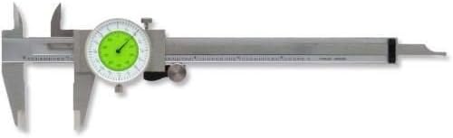 Nceonshop(TM) Oshlun MTDCF-06 6-Inch Stainless Steel Fractional Dial Caliper New