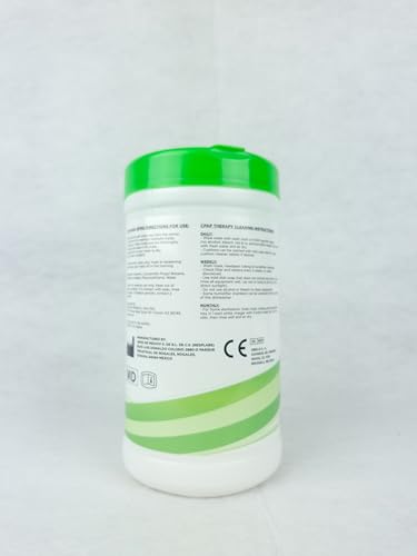 RESPLABS CPAP MASK WIPES UNSCENTED CLEANER FOR FULL FACE, NASAL MASKS & SUPPLIES 110 WIPES