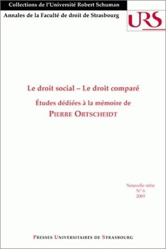 Le  droit social - le droit comparé