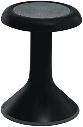 Classroom Select NeoRok Motion Stool, Active Wobble Seating, 20-1/2 Inch Seat Height, Ebony