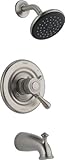 Delta T17478-SS Leland Monitor 17 Series Tub and Shower Trim, Stainless