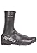 veloToze Tall Gravel Shoe Cover - MTB Overshoes Protect Cycling Shoes on Gravel Trails and Mountain Bike Rides - Protects Shoes and Feet from Rain Black