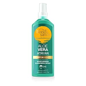 Bondi-Sands-Aloe-Vera-After-Sun-Lotion-Spray-SPF-30-Broad-Spectrum-Cooling-Formula-Protects-Soothes-and-Hydrates-Skin-Water-Resistant-Up-To-4-Hours-Vegan-Cruelty-Free-200-mL676-Oz Bondi Sands Aloe Vera After Sun Lotion SPF30 200ml