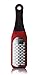 Microplane Artisan Series Bi-Directional Ribbon Blade Cheese Grater (Red)