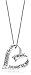 Sterling Silver Ribbon Heart The Love Between A Mother and Son Is Forever Pendant Necklace
