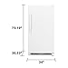 Kenmore 21042 20.9 cu. ft. Upright Freezer, White