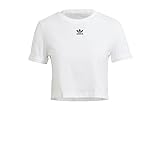 adidas Originals womens Crop Top White Medium