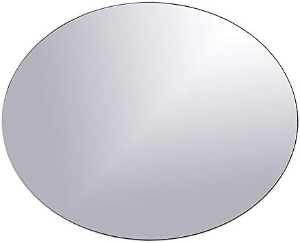 Tehoi 6 Pack Round Acrylic Mirror Wedding Banquet Table Centerpiece Mirror Shatterproof 2mm Thick (12")