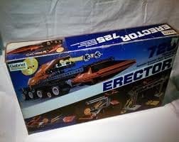 Gabriel Mechano Erector 725 Vintage Construction System Motorized Remote Control / Dual Chassis Set