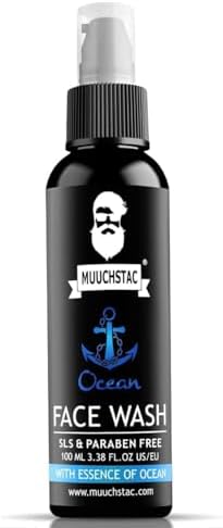 Mustack Muuchstac Ocean Face Wash for Men | Fight Acne & Pimples, Brighten Skin ...
