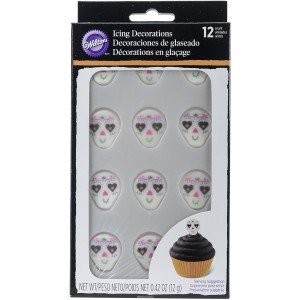 Royal Icing Decorations Skulls Amazon Com Grocery Gourmet Food