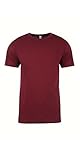 Next Level Apparel 3600 Unisex Adult Premium Fitted Short-Sleeve Crew Maroon Large