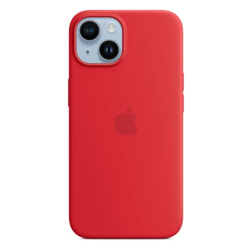 Apple Capa de silicone com MagSafe para iPhone 14 – (PRODUCT) RED ​​​​​​​