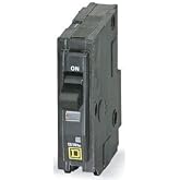 Square D QO110 Plug-On Circuit Breaker; 10 Amp, 1-Pole by Square D
