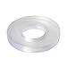 uxcell Rubber Flat Washer 19mm OD 9mm ID 2.5mm Thickness Sealing Gasket for Faucet Pipe Water Hose, Clear, Pack of 10