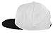 Adidas Snapback Flat Bill Golf Hat (White/Black)
