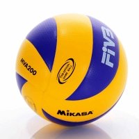 Mikasa Mva200 Two Colour Eight Panel Dimple Technology Official Volleyball