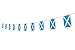 TSMD Scotland Flag, 100 Feet Scottish Flag National Country World Pennant Flags Banner,Party Decorations for Grand Opening,Olympics,Bar,School Sports Events,International Festival Celebration