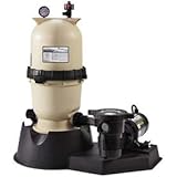 Pentair PNEC0090OF2260 EasyClean Aboveground Cartridge Pool and Spa D.E. Filter System, 1-1/2 HP