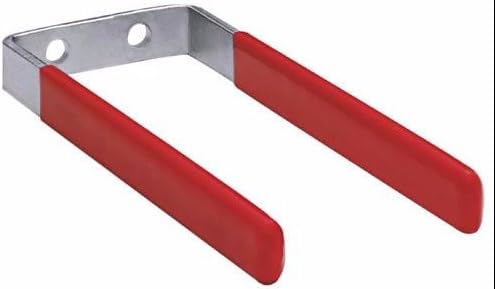 Storage Hook (2 Pack) Red Vinyl Garage Hooks Tool Holder Screw In