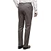 Kenneth Cole REACTION Men's Heather Stretch Modern Fit Flat Front Pant, Dark Grey, 34x34