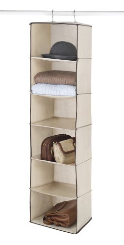 Whitmor 6 Shelf Hanging Accessory Bag