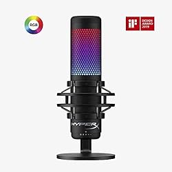HyperX QuadCast S – RGB USB Condenser Microphone