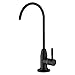 Drinking Water Faucet SUS304 Stainless Steel 100% Lead-Free Heavy Duty Faucet 90° Single Handle 360° Swing Spout Brass Ceramic Cartridge Matte Black