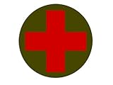 GHaynes Distributing ROUND Combat Medic Cross Logo