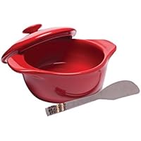 Wild Eye Brie Cheese Baker W/spreader (Red 780)