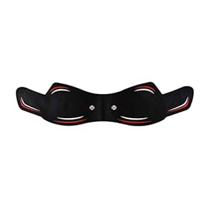 Heallily Abdominale Toning Belt Plastic Fitness Toner Riem Spier Voor Gezondheid Massage (Zwart)