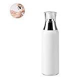 1PC White Acrylic Airless Pump Vacuum Bottles-Empty