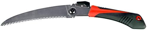 Carpa Commercial Folding Hand Pruning Saw - 7" Blade With Six Sharp Teeth Per Inch - Dual Position Locking Blade - Hardened Teeth High Carbon Steel Blade - Commercial Grade Made In Portugal