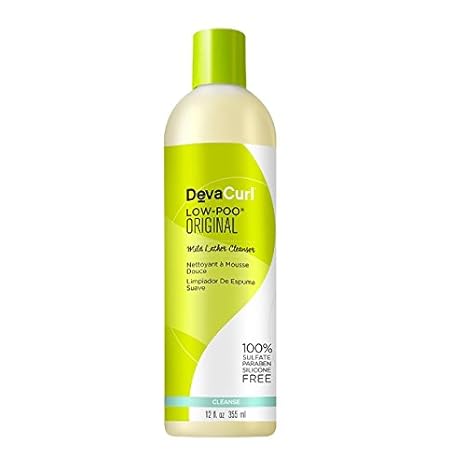 DevaCurl - Niedriger-Poo ursprünglicher Reiniger - 12 Unze.