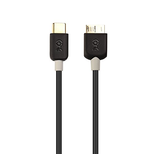 Cable Matters USB 3.1 Type C (USB-C) to Micro B (Micro USB) Cable in Black 3.3 Feet