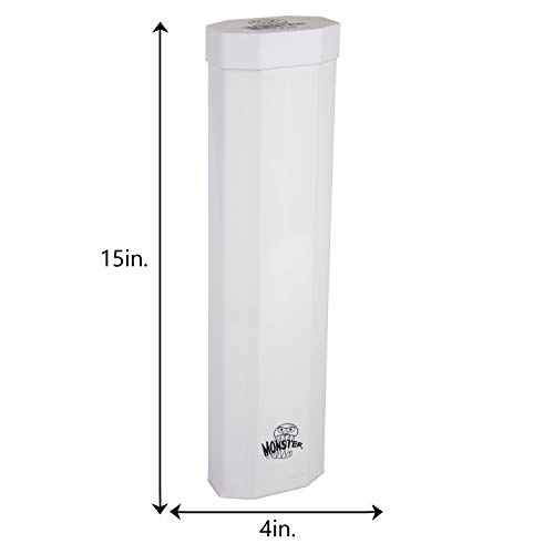 Dual Playmat Tube Monster Protectors PrismShaped Play Case Holds Two